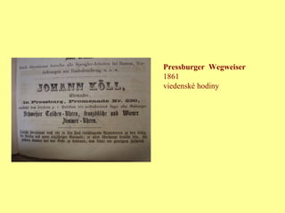 Pressburger Wegweiser
1865
ponuka lámp Ditmar
 