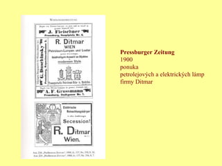 Stolík podľa návrhu
J. Hoffmanna
(kabaret Fledermaus)
1907
 