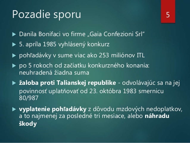 Francovich, bonifaci vs. italy