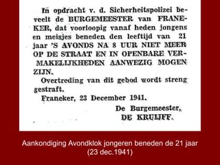 Franeker 1940-1945 (HCF, mei 2023).ppt