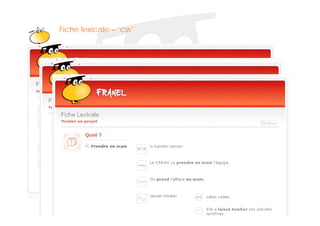 Klik om het opmaakprofiel te
Fiche lexicale – ‘css’

               bewerken




                                     24
 