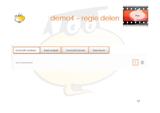 Klik om het opmaakprofiel te
    demo4 – regie delen
         bewerken




                               51
 