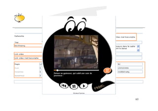 Klik om het opmaakprofiel te
         bewerken




                               60
 