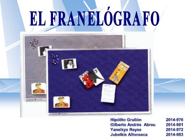 Resultado de imagen para franelografo