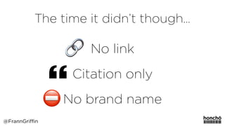 The time it didn’t though…
No link
Citation only
No brand name
@FrannGriffin
 
