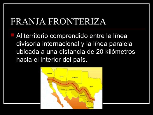 Decreto De Franja Y Region Fronteriza es.slideshare.net