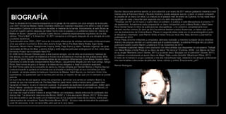 Escribir discos solo termina siendo un poco aburrido y en enero de 2011 estuve grabando material a seis
                                                                                                           manos junto a Francisco Nixon y Ricardo Vicente y puedo asegurar que es -y será- un placer compartir
                                                                                                           la carpeta de un disco con ellos. La criatura vio el pasado mes de enero vía Cydonia, no hay nada mejor
                                                                                                           que jugar en casa y resucitar (por segunda vez) a tu sello discográfico.
                                                                                                           “Tinieblas, por fin” es mi nuevo y cuarto disco en solitario, lo publica el sello Marxophone el próximo 17
Pasé la década de los noventa ensayando en el garaje de mis padres con unos amigos de la escuela
                                                                                                           de septiembre. Actualmente estoy preparando un disco compartido junto a Maria Rodés y Martí Sales.
y en 2001 formamos Madee. Nadie mostraba interés por nuestras maquetas y me atreví a crear el sello
                                                                                                           Para intentar frenar mi ritmo de publicaciones discográficas –y no volverme completamente loco-
discográfico Cydonia con la intención de editar el material de la banda. Irónicamente, el sello Bcore se
                                                                                                           también escribo cómics. En abril de 2012 la editorial Astiberri publicó Ausencias, un tebeo que contó
cruzó en nuestro camino después de haber hecho todo el papeleo y co-editamos todos los  discos de
                                                                                                           con las ilustraciones de Cristina Bueno. Planeo mi segundo tebeo (esta vez no es autobiográfico) junto
Madee en Bcore. Llegamos a publicar cuatro discos y estamos especialmente orgullosos de los dos
                                                                                                           al dibujante y diseñador  José Ramón Grela, el tebeo lleva por título Alfa, Beta, Bronson y planeamos
últimos: “Orion’s Belt” y “L’Antarctica”. En 2011 cerramos el chiringuito después de una década de ruido
                                                                                                           publicarlo en 2013.
y sudores escénicos.
                                                                                                           Ferran Palau (enorme intérprete y compositor, talentoso ilustrador y miembro fundador de los vibrantes
Cydonia editó entre 2002 y 2007 cerca de cincuenta referencias de artistas nacionales e internacionales
                                                                                                           Anímic) me propuso escribir un cuento para que él pudiera ilustralo, la editorial Principal de Los Libros
a los que admiro muchísimo. Entre ellos Jeremy Enigk, Minus The Bear, Maria Rodés, Egon Soda,
                                                                                                           publicará nuestro cuento Martín Lunallena el 12 de noviembre de 2012.
Sanpedro, Woven Hand, Headphones, Inspira, Hella, Page France y Idaho. También organizé  las giras
                                                                                                           En contadas ocasiones trabajo como productor con otros artistas que despiertan mi entusiasmo. Trabajé
nacionales de Minus the Bear y Jeremy Enigk y edité algunas películas underground en dvd, entre ellas
                                                                                                           con Maria Rodés y Andy Poole en su disco de debut “Sin técnica” (Cydonia, 2009) , con Manos de Topo
Fernando Project del incansable Naxo Fiol.
                                                                                                           en su single “Momento único” (Sones, 2011) y su tercer disco “Escapar con el anticiclón” (Sones, 2011),
En 2006 formé Ghouls’n’Ghosts junto a dos buenos amigos, uno de ellos es el productor habitual de
                                                                                                           y colaboré co-produciendo el quinto disco de Maga “Satie contra Godzilla” (Mushroom Pillow, 2011).
mis discos y el otro quién los masteriza e incluso toca la batería en muchas de mis grabaciones. Ellos
                                                                                                           El resto de mi tiempo lo ocupo cuidando a mis dos maravillosas hijas, visitando a los amigos y ordenando
son Santi y Victor Garcia, los hermanos detrás de los estudios Ultramarinos Costa Brava. Nuestro disco
                                                                                                           mis interminables colecciones de películas, libros, cómics y vinilos. Emocionante, ¿eh?
homónimo lo editó el sello independiente Aloud Music, casualmente dirigido por otro buen amigo, Sergio
                                                                                                            
Picón. Nos fuimos de gira y el tiempo y la distancia nos obligaron a dejar el proyecto aparcado.
                                                                                                           Ramón Rodríguez.
En 2007 formé parte de la compañía de danza La Intrusa (dirigida por Damián Muñoz y Virginia Garcia)
y estuve tocando la guitarra en la banda que acompañó a Jeremy Enigk en sus conciertos por todo
el estado. La banda estaba formada por miembros de Madee, Santi Garcia y su hermano Victor. Una
superbanda, no queda bien que lo escriba pero así era, un reparto de lujo que uno no siempre se puede
permitir.
Un buen día me dio por aparcar todos mis proyectos y así iniciar una carrera en solitario. Bueno, la
verdad es que me inventé esto de The New Raemon para hacer música menos seria y pasarlo bien
haciendo el imbécil, no era mi intención publicar “A propósito de Garfunkel (Cydonia/Bcore, 2008)” pero
Ricky Falkner –productor de aquel disco- insistió tanto que finalmente firmé un contrato con Bcore y el
disco resultó ser un pequeño éxito.
La cosa nos cogió a todos -menos al amigo Falkner- por sorpresa y desde entonces he publicado dos
discos más: “La dimensión desconocida (Bcore, 2009)” y “Libre asociación (Bcore, 2011)”. Entre esos
dos discos edité un par de epés con el material que se fue quedando fuera de los discos, todos esos
cabos sueltos los recopilé en “Epés Reunidos (Bcore, 2010)” . En poco más de tres años he publicado
unas 53 canciones, lo sé, no hacía falta, pero qué se le va a hacer…
 