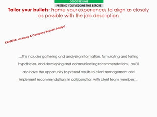 Frank - how to write an effective resume