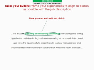 Frank - how to write an effective resume