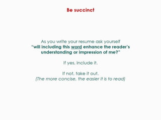 Frank - how to write an effective resume