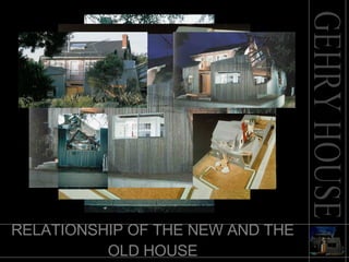 RELATIONSHIP OF THE NEW AND THE OLD HOUSE 
