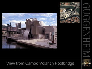 View from Campo Volantin Footbridge 