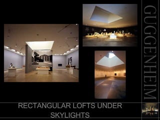 RECTANGULAR LOFTS UNDER SKYLIGHTS 