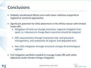 Reducing greenhouse gas emissions in agriculture without compromising ...