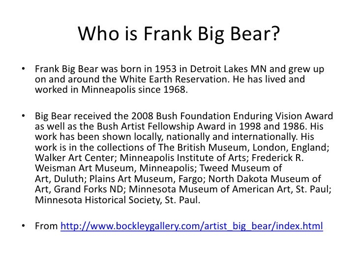 frank big bear
