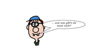 … und was gibt’s da
sonst noch?
 