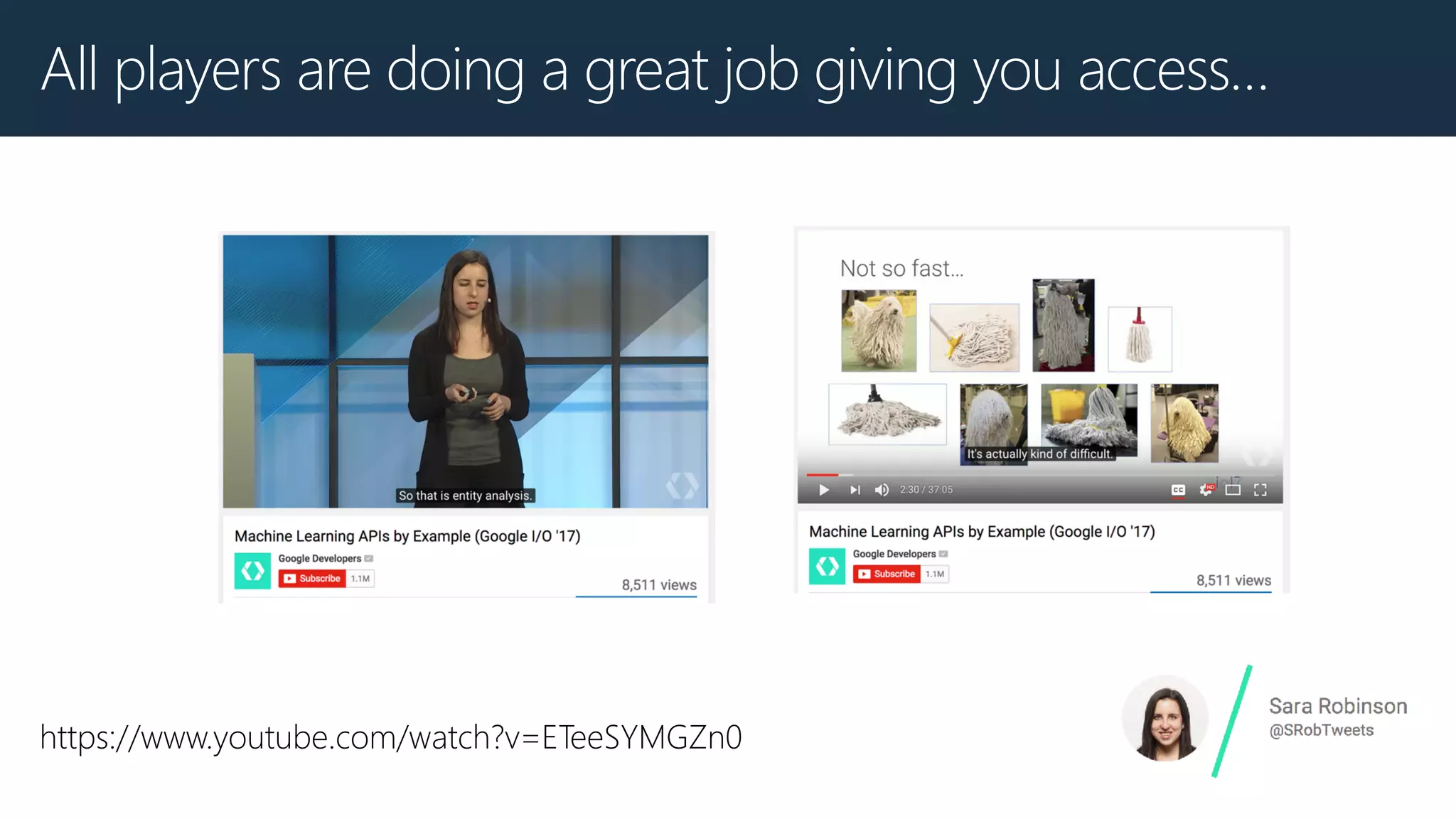 All players are doing a great job giving you access…
https://www.youtube.com/watch?v=ETeeSYMGZn0
 