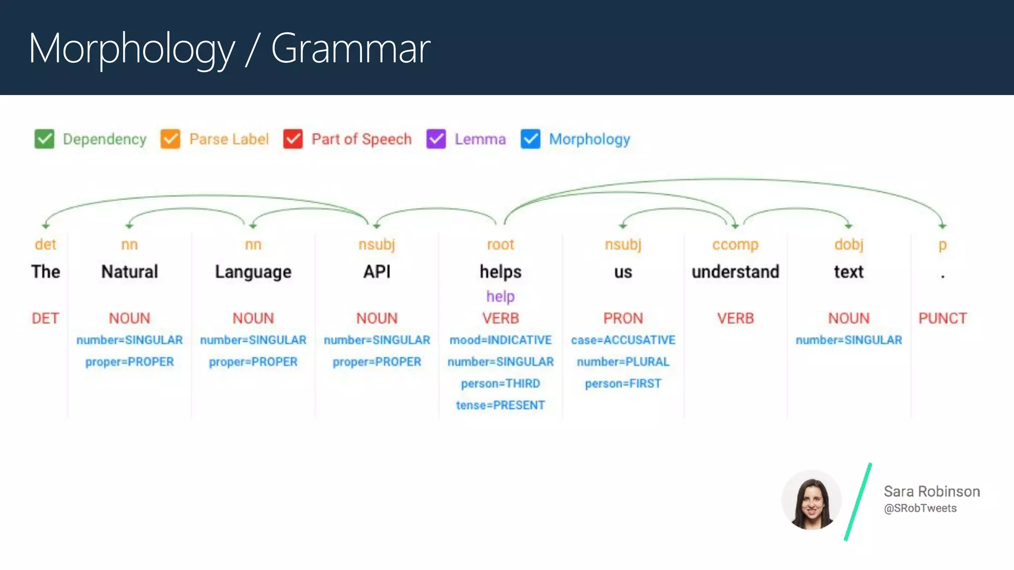 Morphology / Grammar
 