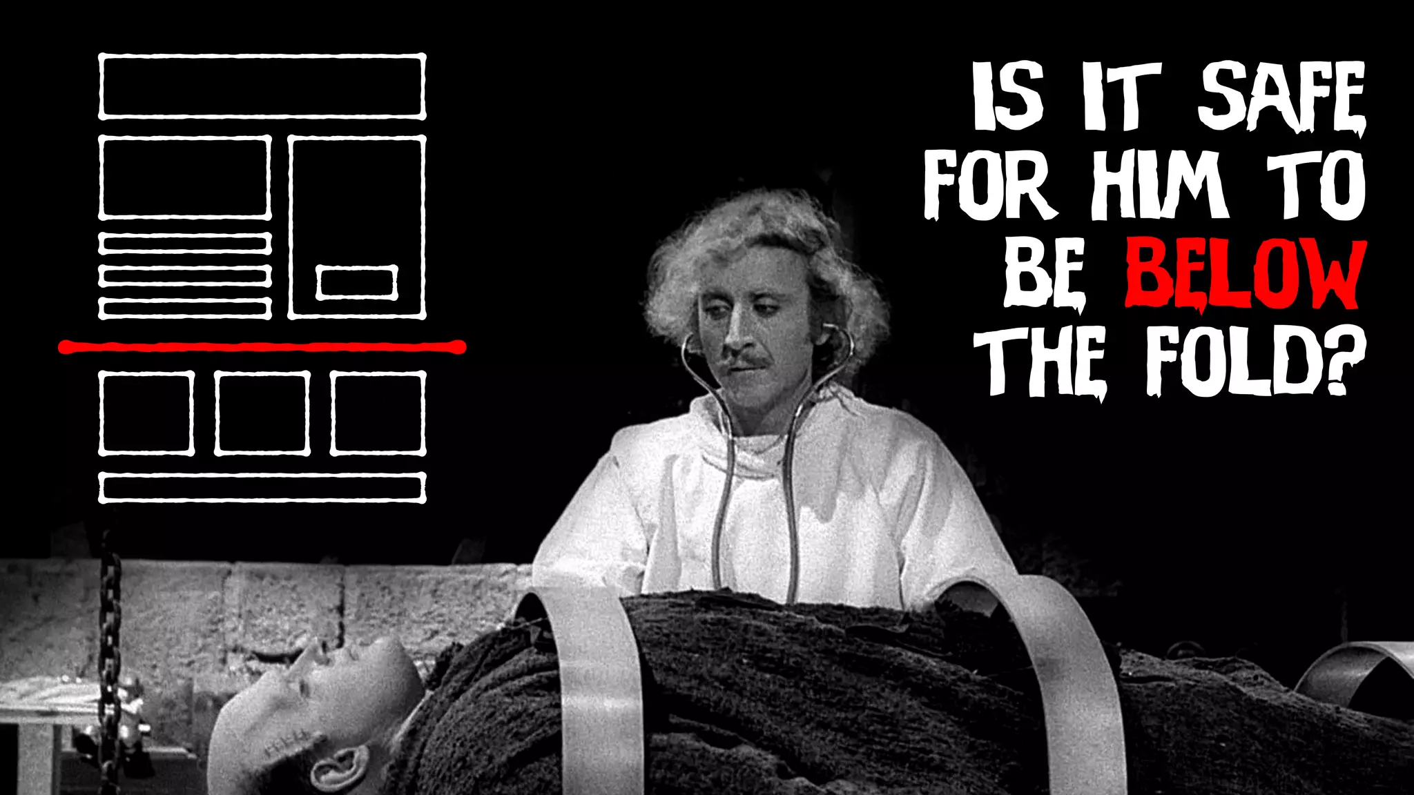 is it safe
for him to
be below
the fold?
 