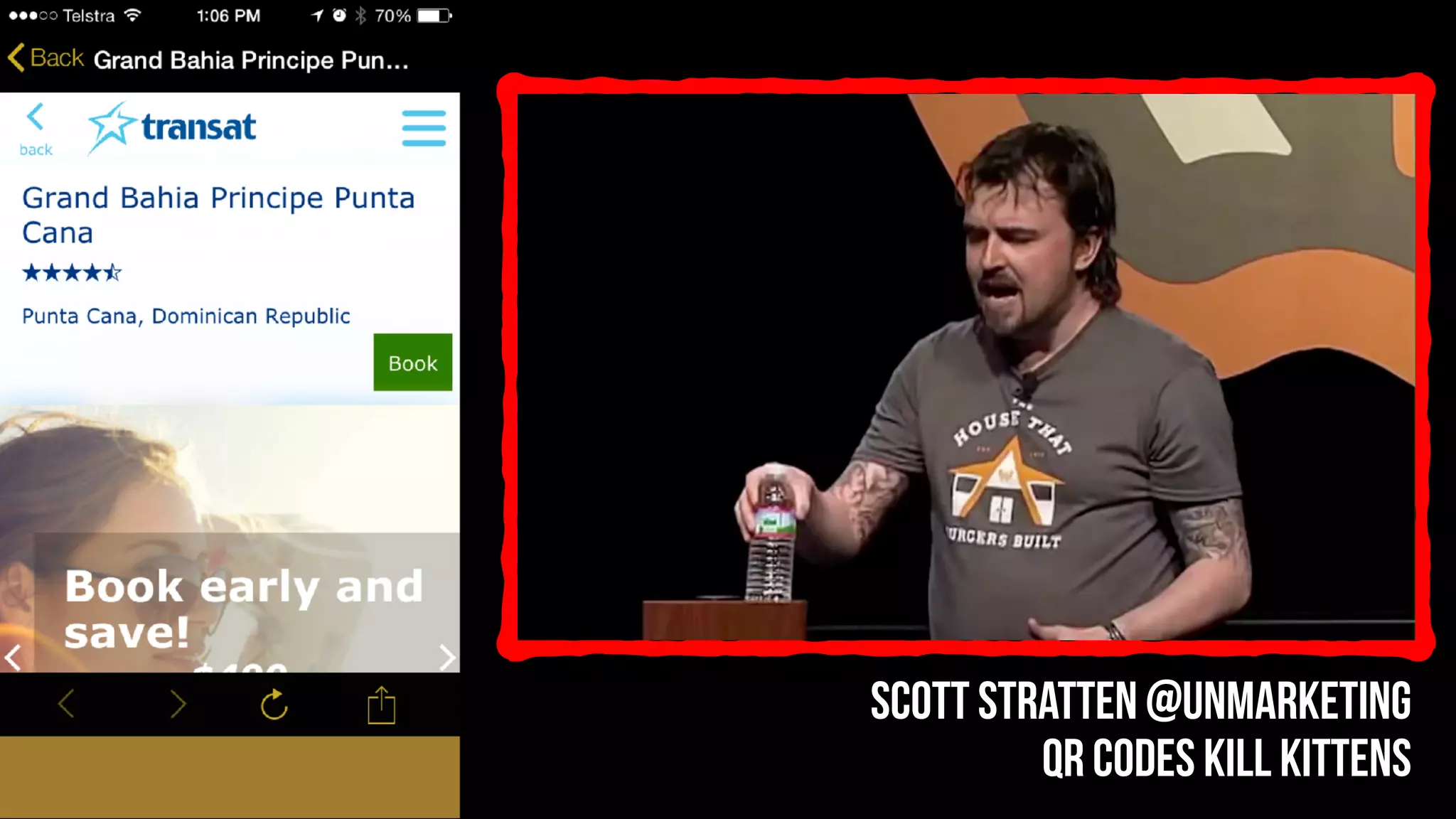 Scott Stratten @unmarketing
QR Codes Kill Kittens
 