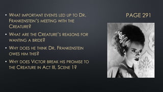 Frankenstein - The Play | PPTX