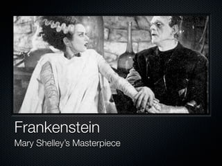 Frankenstein
Mary Shelley’s Masterpiece
 