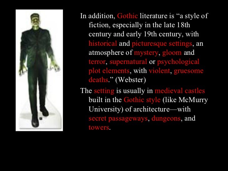 The Gothic Elements Of Frankenstein