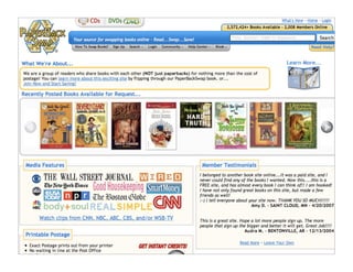 Book Trading Web Sites: Not the Apocalypse