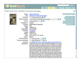 Book Trading Web Sites: Not the Apocalypse