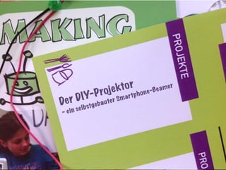 Der DIY-Projektor
- ein selbstgebauter Smartphone-Beamer