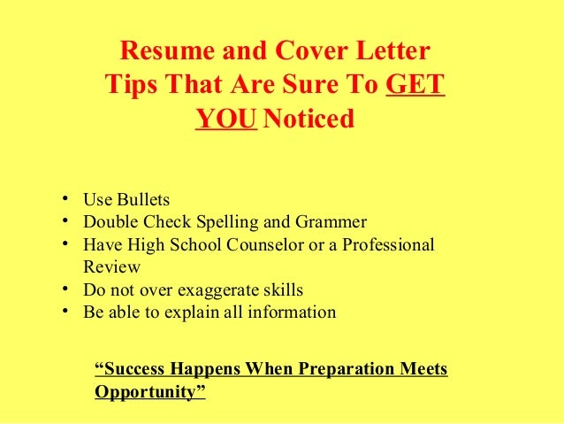 resume and cover letter tips that are sure to get you noticed cover letter that get noticed