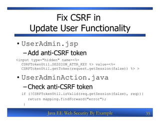 Java EE Web Security By Example: Frank Kim | PDF