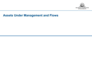 Assets Under Management and Flows
 