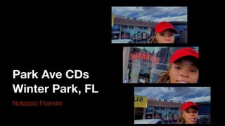 Nena franklin scavenger hunt Park Ave CDs PDF