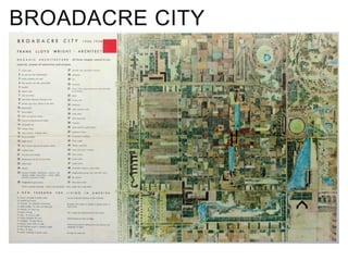 BROADACRE CITY
 