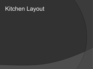 Kitchen Layout