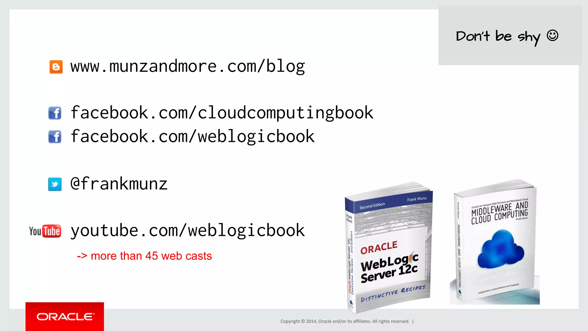 Linux Capabilities
• Privileged container: like having root on host
• Capabilities -> Break down power of root
• Examine PID 1 capabilities with getpcaps:
munz & more #37
 