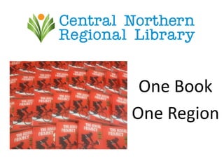 One Book
One Region
 