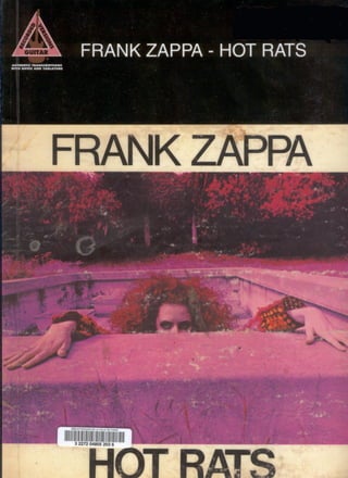 Frank zappa   hot rats - songbook