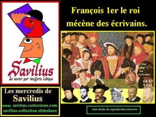 François 1er et la littérature