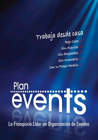 Franquicia plan events