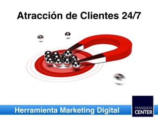 Atracción de Clientes 24/7
Herramienta Marketing Digital
 
