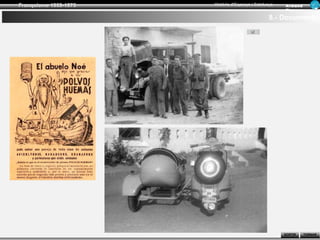 Franquisme 1939-1975   Història d’Espanya i Catalunya   Ar man d
                                                        Figue ra

                                                   8.- Documents




                                                        SORTIR     TORNAR
 