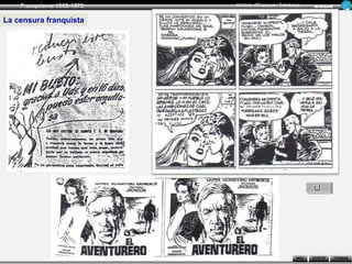 Franquisme 1939-1975   Història d’Espanya i Catalunya      Ar man d
                                                               Figue ra

La censura franquista




                                                       INICI   SORTIR     TORNAR
 