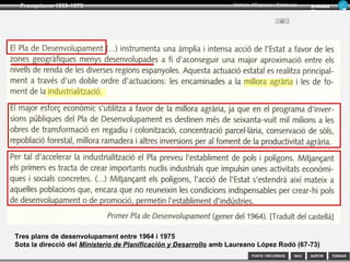 SORTIR
Franquisme 1939-1975
TORNAR
Armand
Figuera
Història d’Espanya i Catalunya
INICIFONTS i RECURSOS
Carnet de
l’Assemblea
de Catalunya
7 de novembre de 1971 a
l'església de Sant Agustí, al
barri del Raval de Barcelona
Per iniciativa de la Coordinadora de Forces Polítiques de Catalunya
Ràpidament va agrupar la gran majoria de partits, sindicats i organitzacions socials del país
el cercle de Jordi Pujol iUnió Democràtica de Catalunya (UDC), els independentistes del
Partit Socialista d'Alliberament Nacional (PSAN) i del Front Nacional de Catalunya (FNC),
socialistes del Moviment Socialista de Catalunya (MSC) i comunistes del
Partit Socialista Unificat de Catalunya (PSUC), i amb la participació de destacats intel·lectuals
independents i dels sectors progressistes de l'església.
 