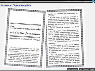 SORTIR
Franquisme 1939-1975
TORNAR
Armand
Figuera
Història d’Espanya i Catalunya
INICIFONTS i RECURSOS
La dona en l’època franquista
 