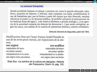 SORTIR
Franquisme 1939-1975
TORNAR
Armand
Figuera
Història d’Espanya i Catalunya
INICIFONTS i RECURSOS
La dona en l’època franquista
Tornar
 