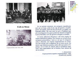 Exili en Mèxic
 