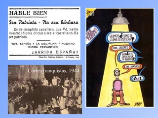 Cortes franquistas, 1944
 