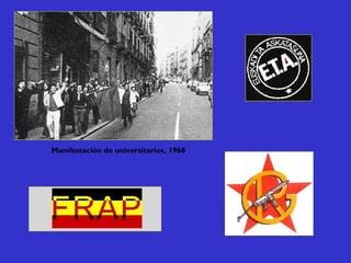 Manifestación de universitarios, 1968
 